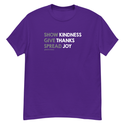 Kindness, Thanks, Joy Classic Tee