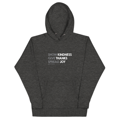 Kindness, Thanks, Joy Classic Hoodie