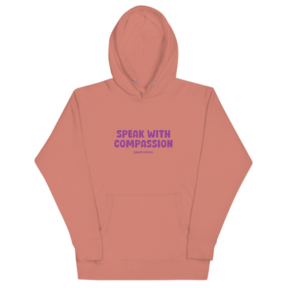 Speak With Compassion Classic Hoodie