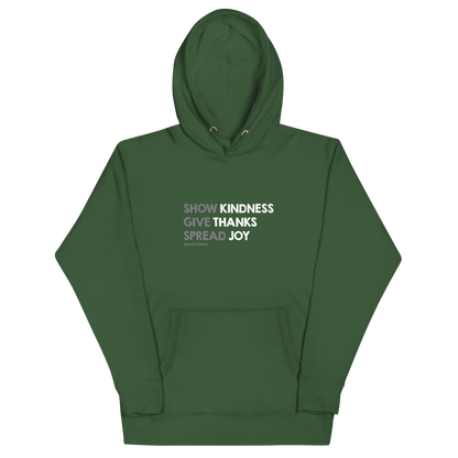 Kindness, Thanks, Joy Classic Hoodie