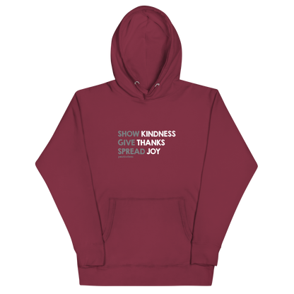 Kindness, Thanks, Joy Classic Hoodie