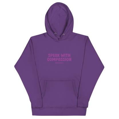 Speak With Compassion Classic Hoodie