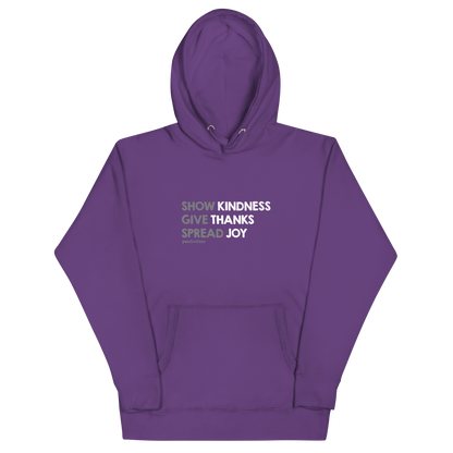 Kindness, Thanks, Joy Classic Hoodie