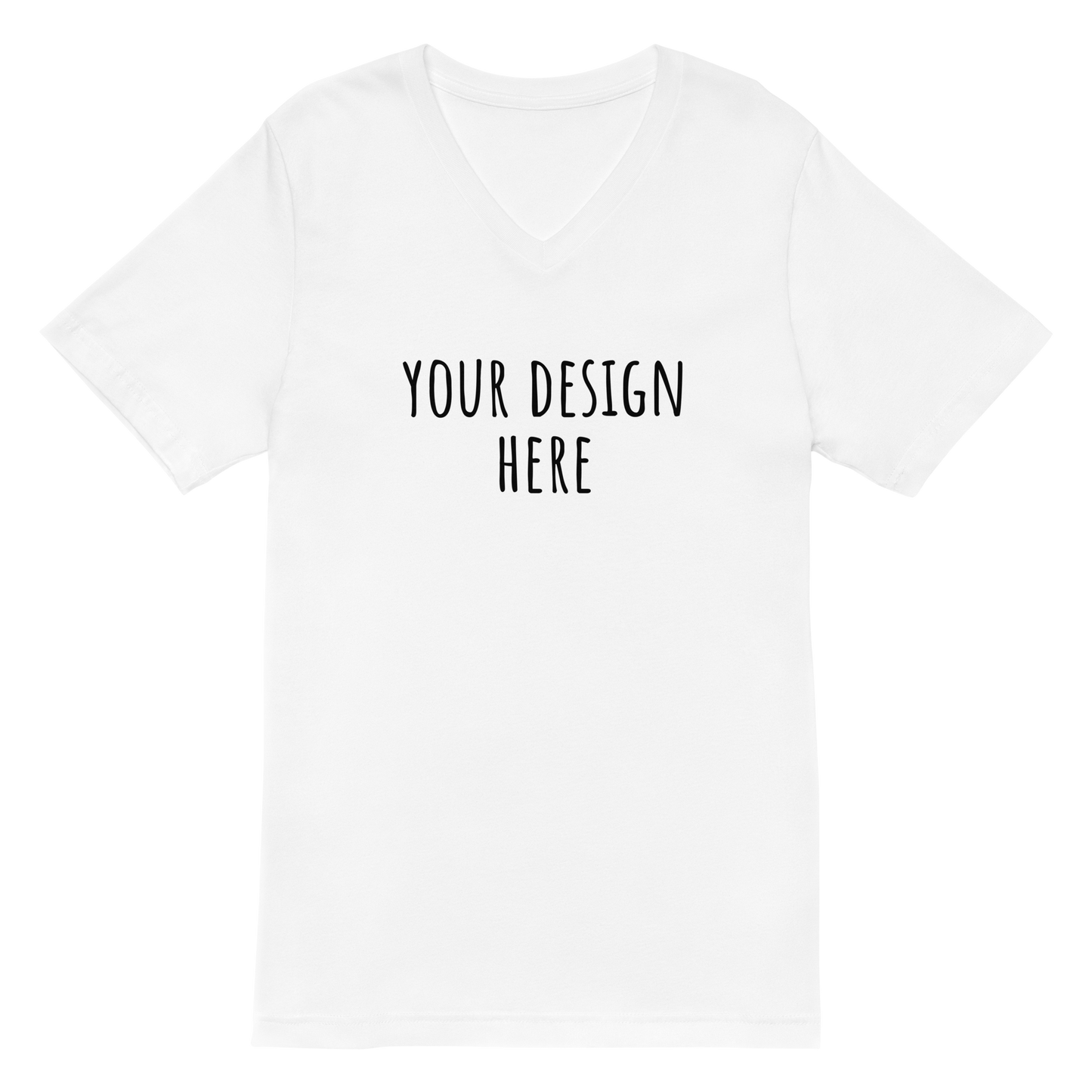 Premium V-Neck Design-Your-Own-Tee