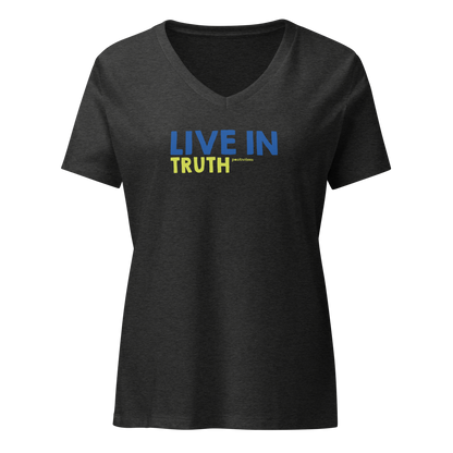 Live In Truth Women’s V-neck Tee