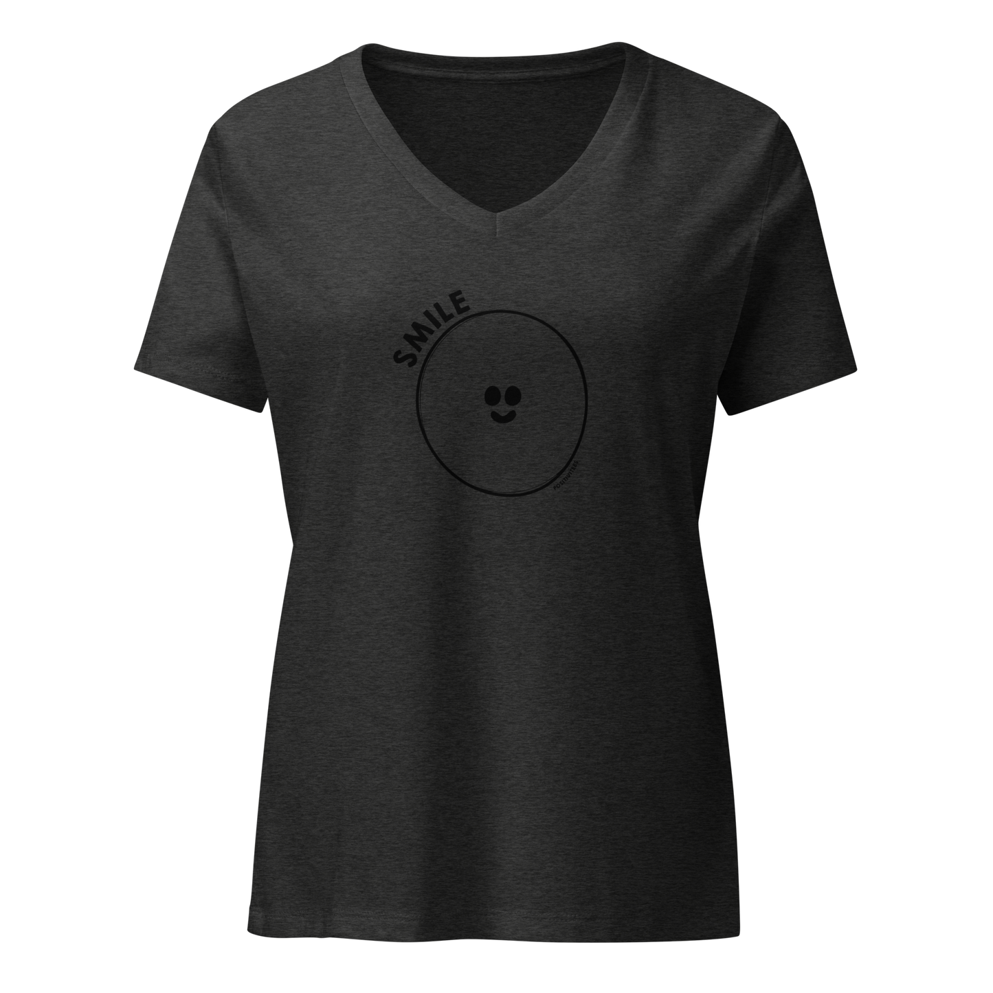 Smile Women’s V-neck Tee