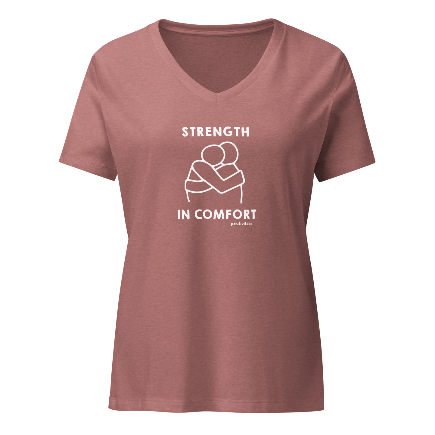 Strength in Comfort Women's V-Neck Tee