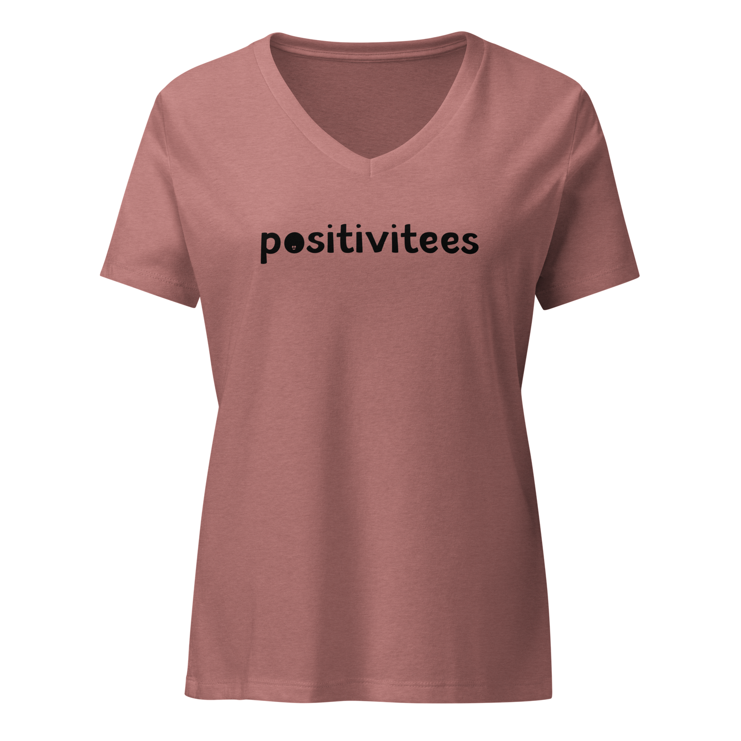 Positivitees Women's V-Neck Tee