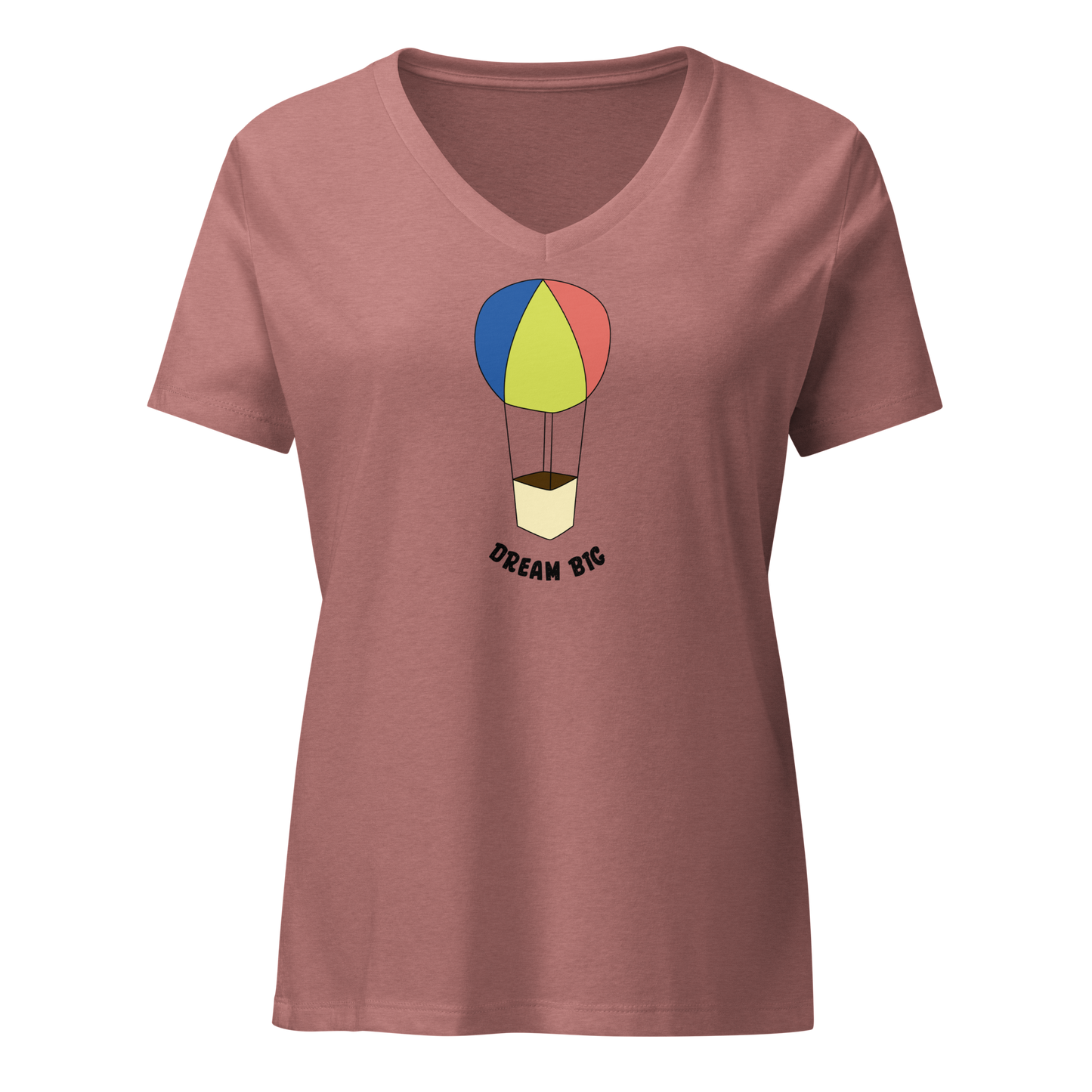 Dream Big Women’s V-neck tee