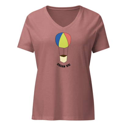 Dream Big Women’s V-neck tee