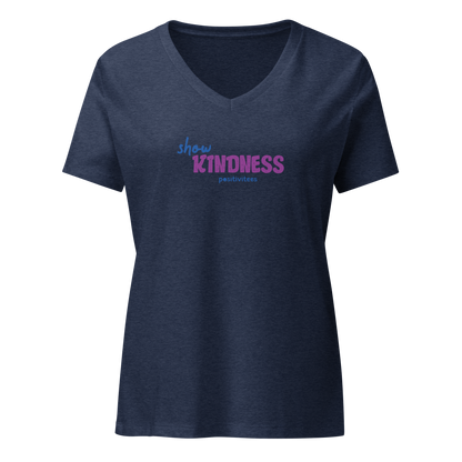 Show Kindness Women’s V-neck Tee