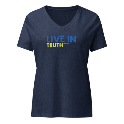 Live In Truth Women’s V-neck Tee