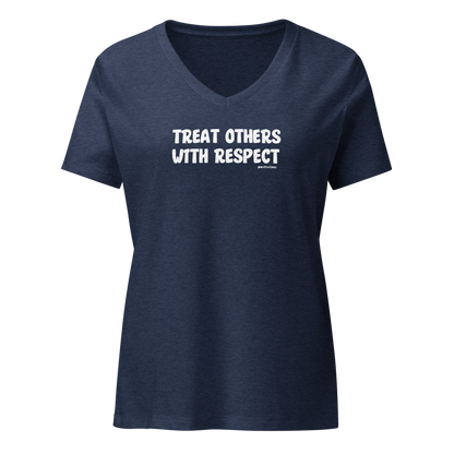 Treat Others With Respect Women’s V-neck Tee