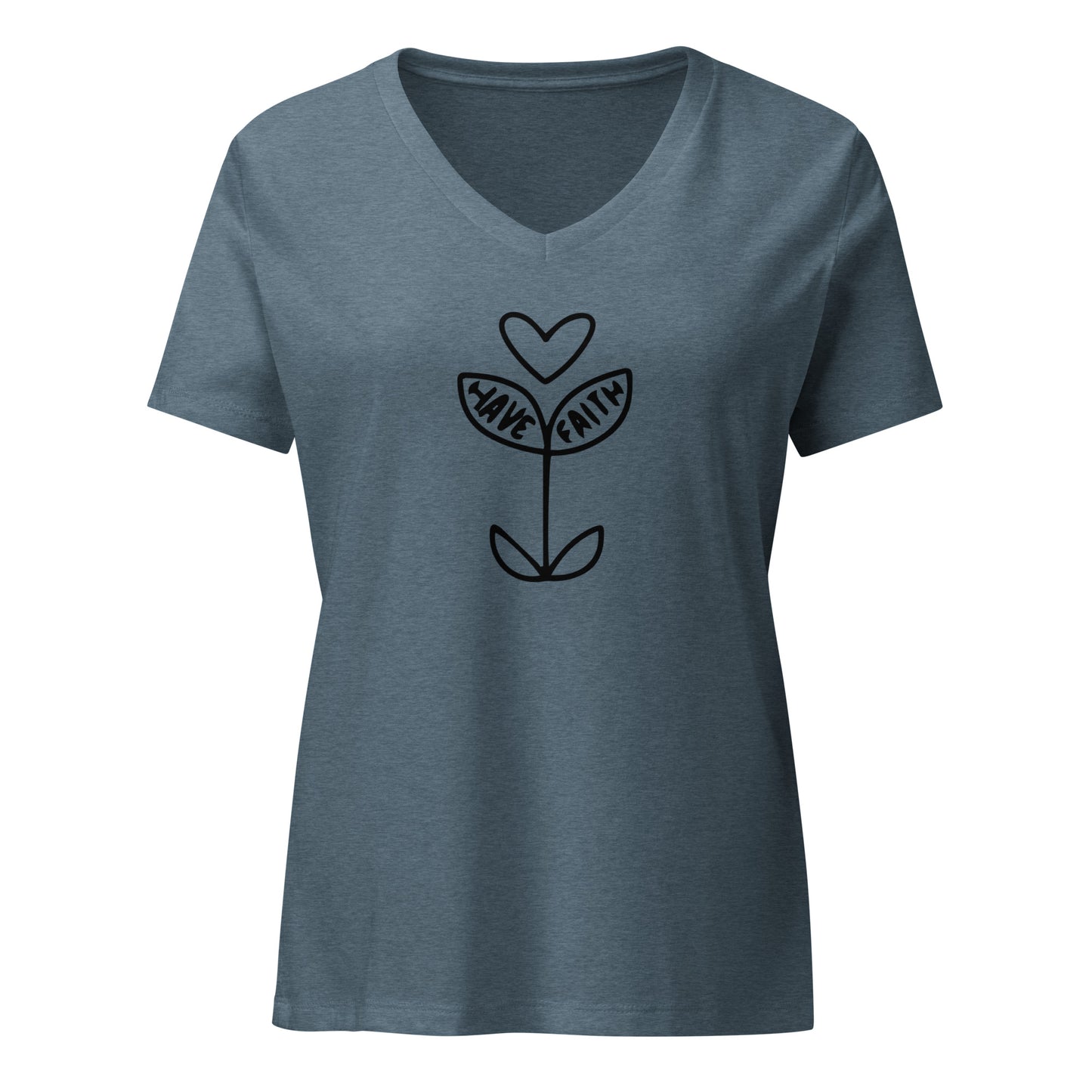 Women’s relaxed v-neck t-shirt