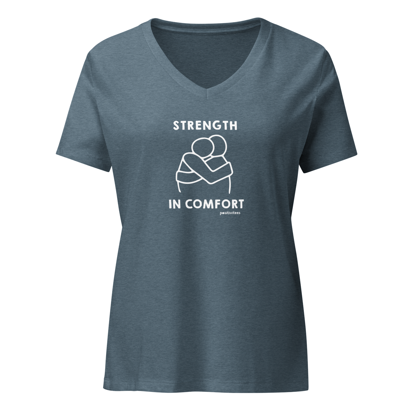 Strength in Comfort Women's V-Neck Tee