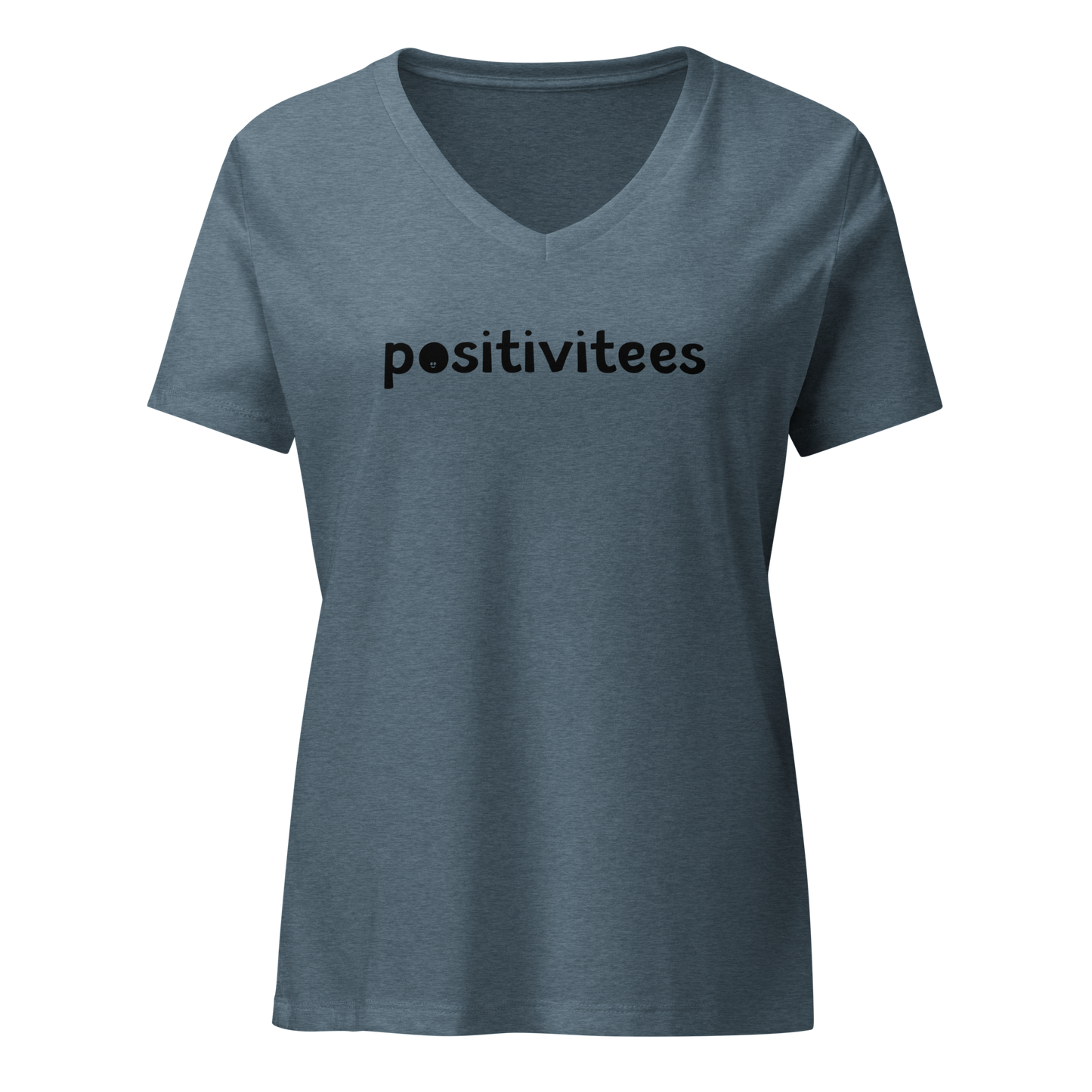 Positivitees Women's V-Neck Tee