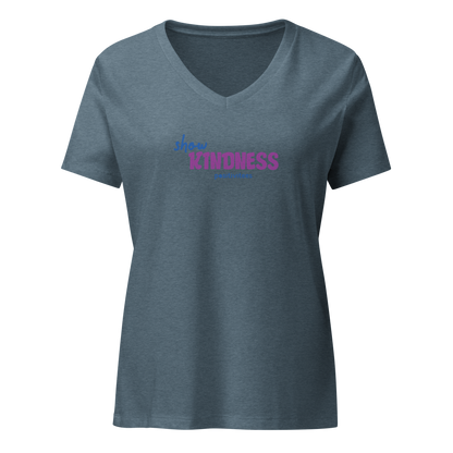 Show Kindness Women’s V-neck Tee