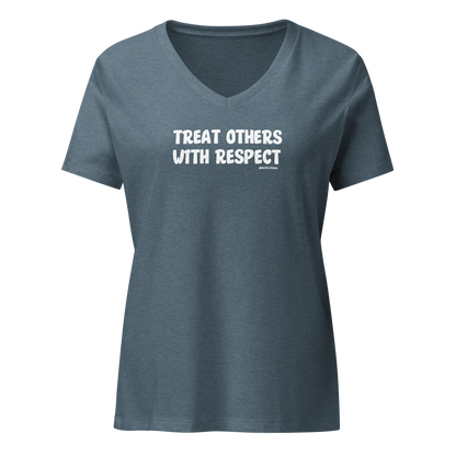 Treat Others With Respect Women’s V-neck Tee