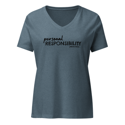 Personal Responsibility Women’s V-neck Tee