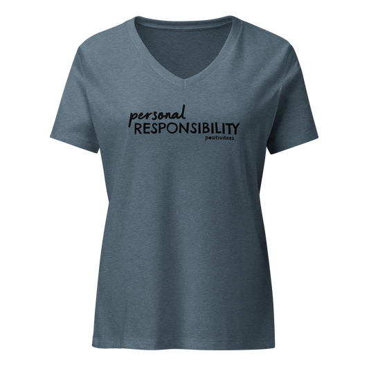 Personal Responsibility Women’s V-neck Tee