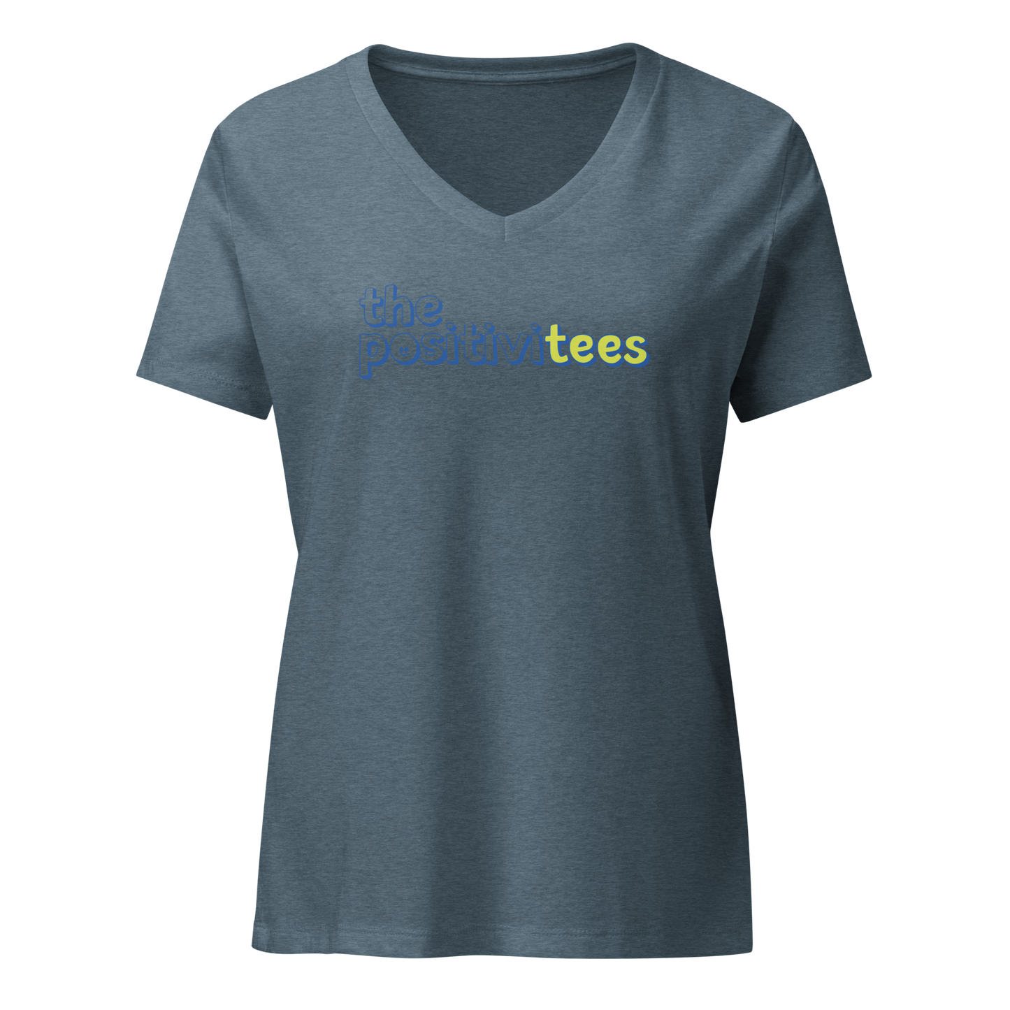 The Positivitees Women’s V-neck Tee