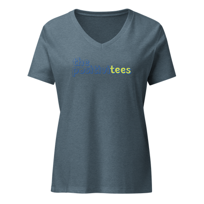 The Positivitees Women’s V-neck Tee