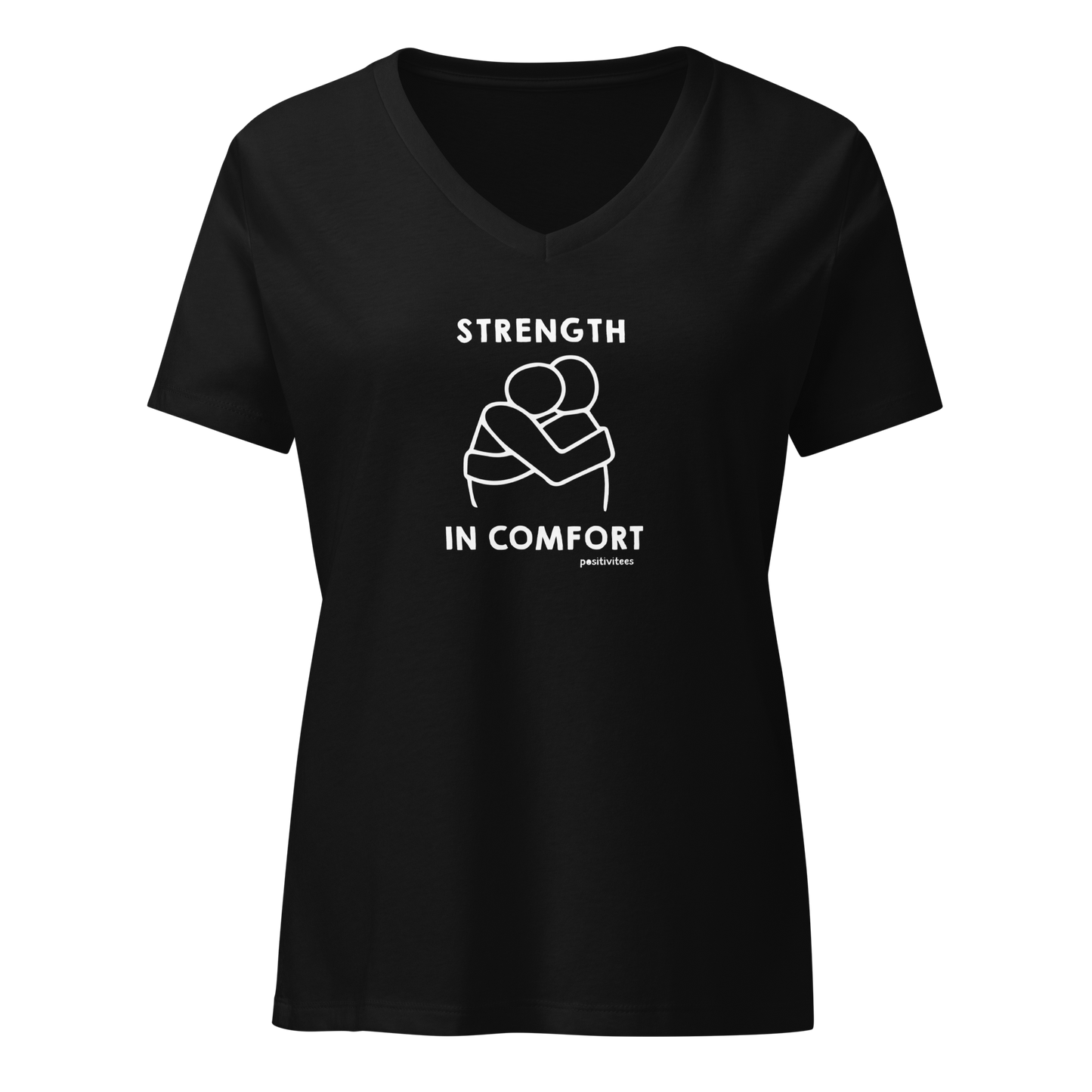 Strength in Comfort Women's V-Neck Tee