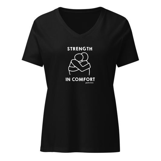 Strength in Comfort Women's V-Neck Tee