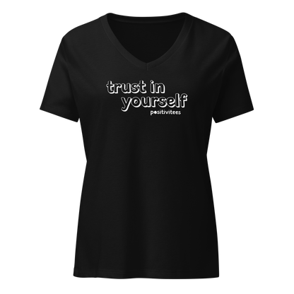 Trust In Yourself Women's V-neck Tee