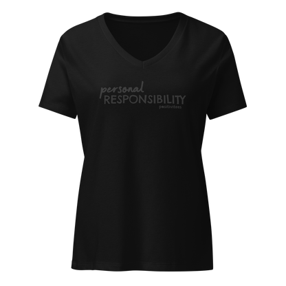 Personal Responsibility Women’s V-neck Tee