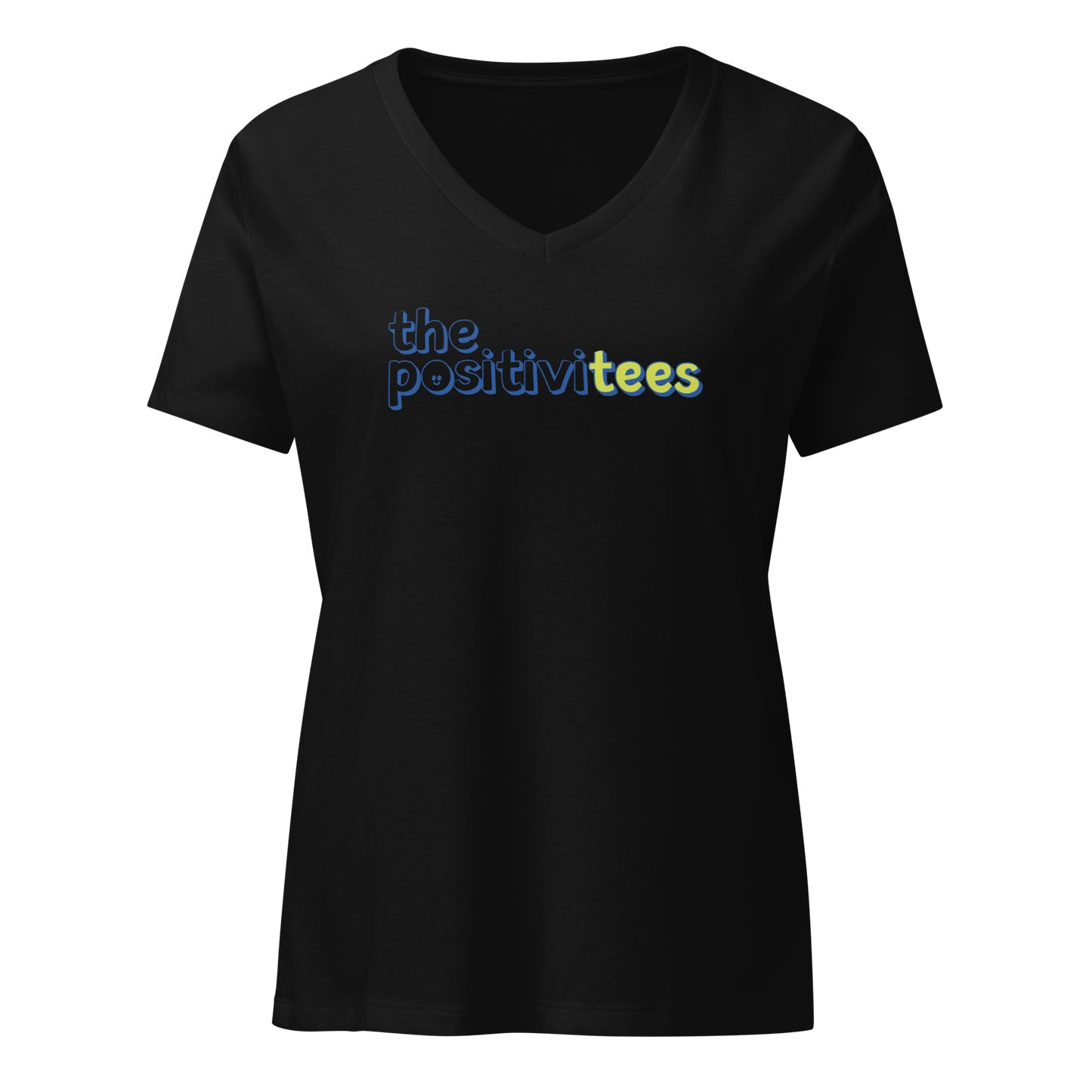 The Positivitees Women’s V-neck Tee