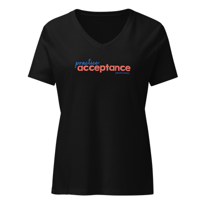 Practice Acceptance Women’s V-neck Tee