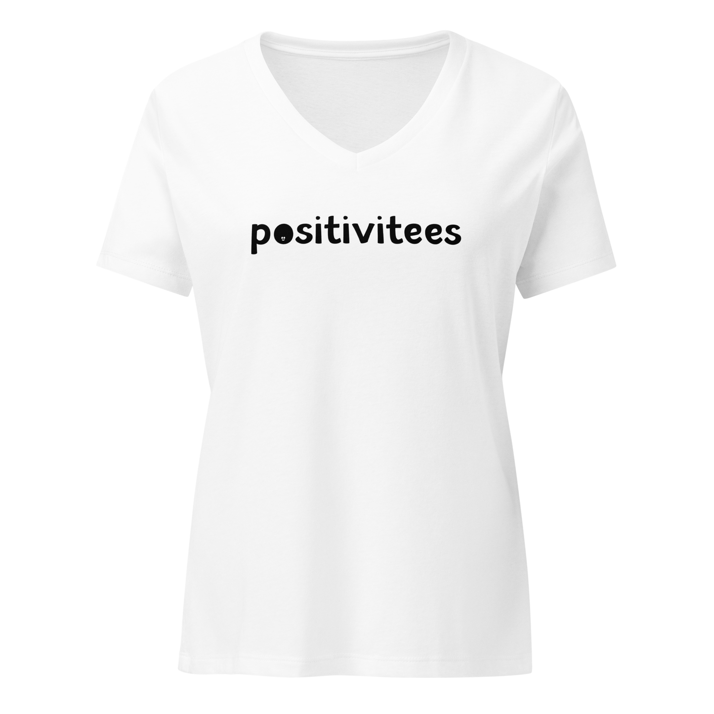 Positivitees Women's V-Neck Tee