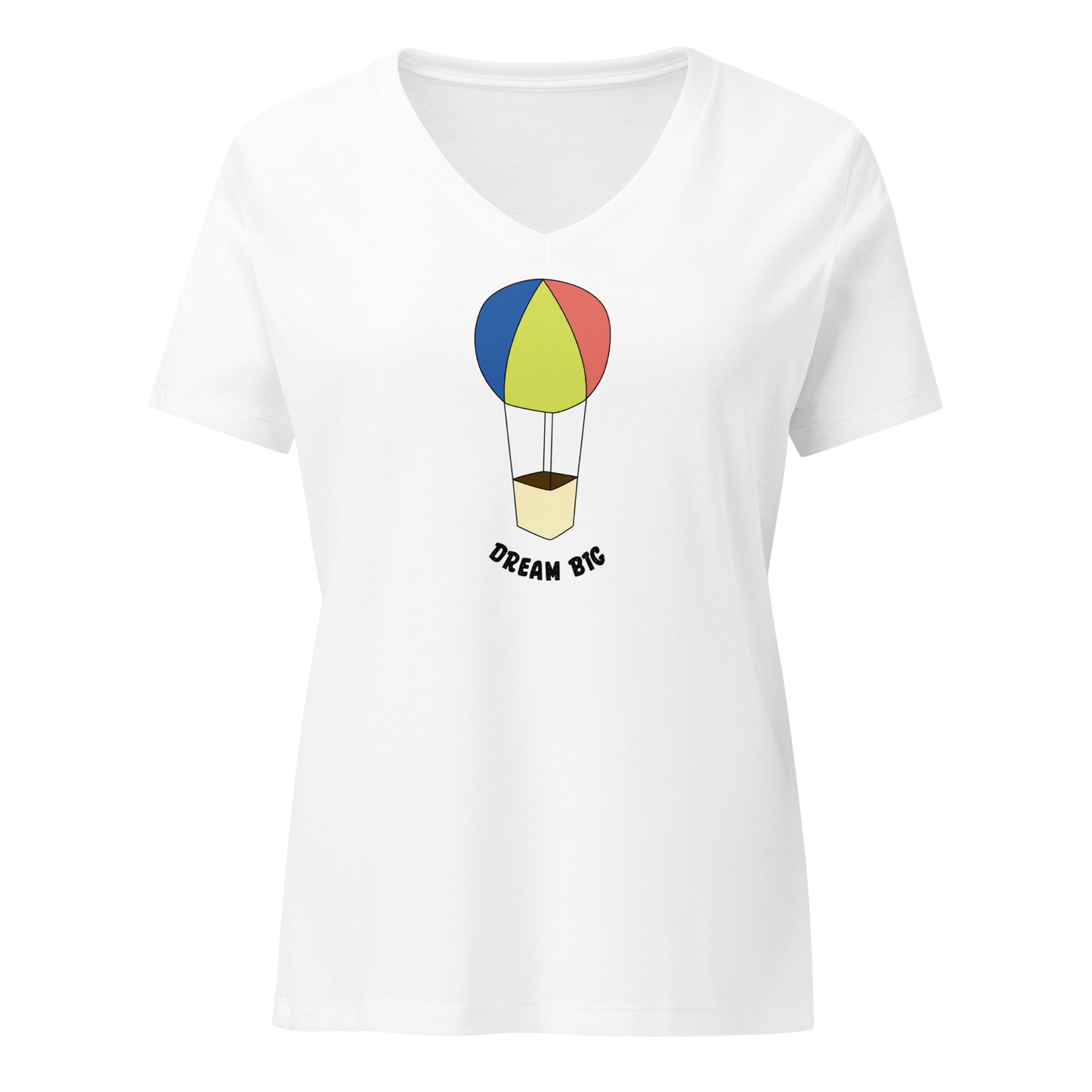 Dream Big Women’s V-neck tee