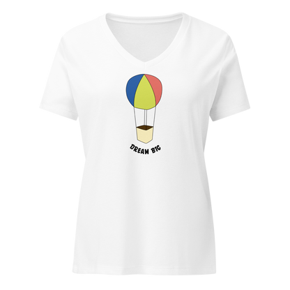 Dream Big Women’s V-neck tee