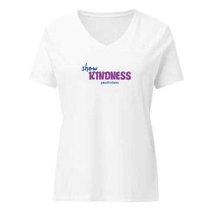 Show Kindness Women’s V-neck Tee