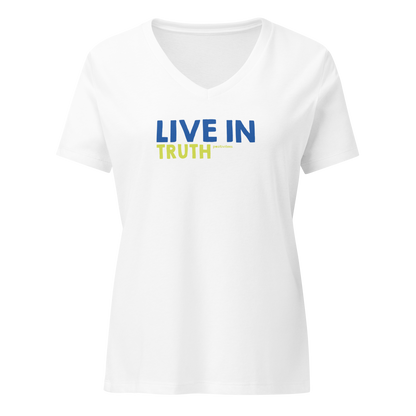 Live In Truth Women’s V-neck Tee