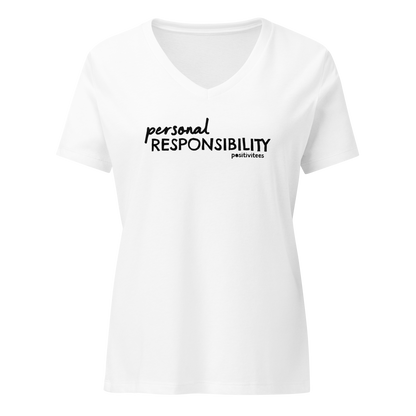 Personal Responsibility Women’s V-neck Tee