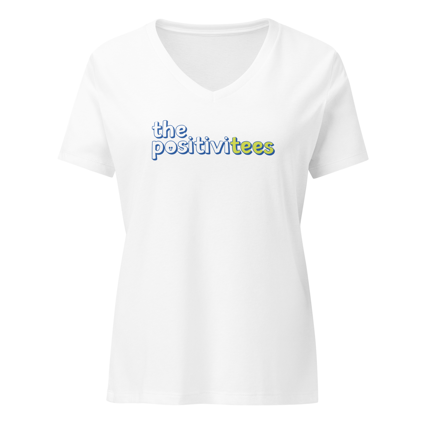 The Positivitees Women’s V-neck Tee