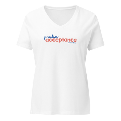 Practice Acceptance Women’s V-neck Tee