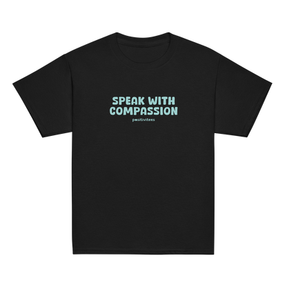 Speak With Compassion Kids Tee