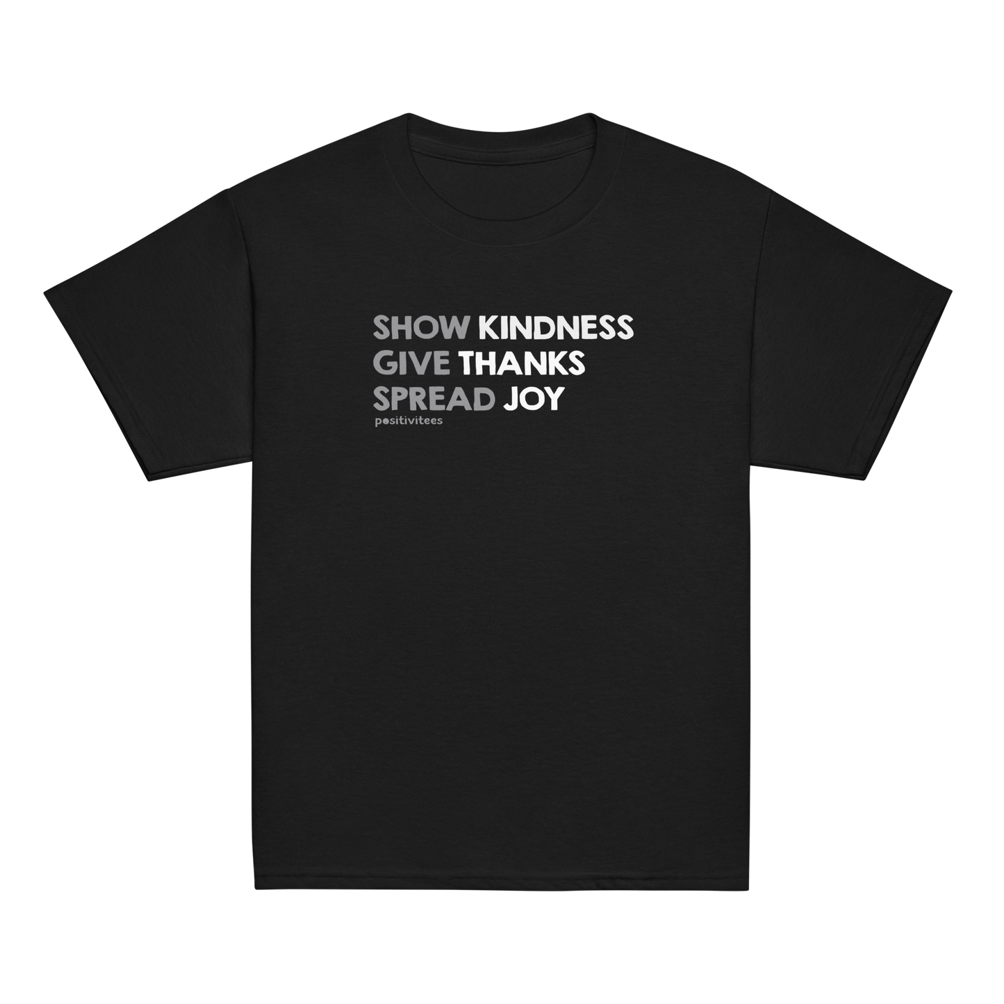 Kindness, Thanks, Joy Kids Tee