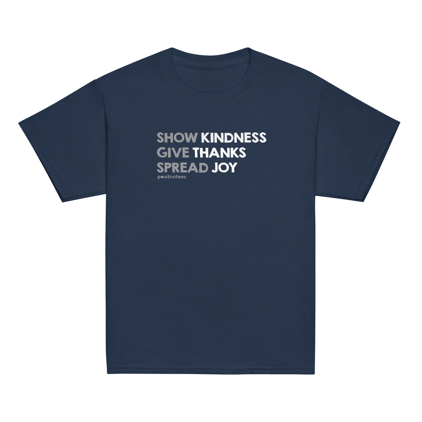 Kindness, Thanks, Joy Kids Tee