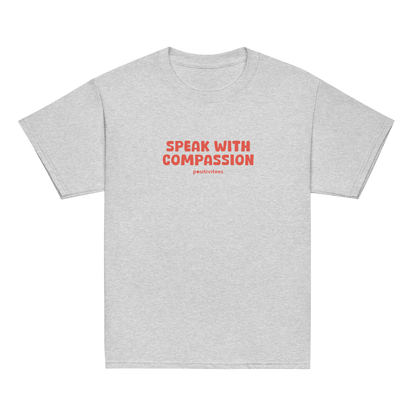 Speak With Compassion Kids Tee